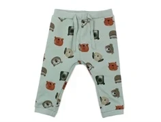 Name It sweatbukser iceberg green dyreprint